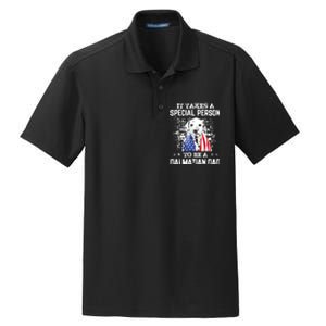 It Takes A Special Person To Be A Dalmatian Dad Dry Zone Grid Polo