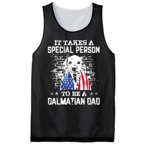 It Takes A Special Person To Be A Dalmatian Dad Mesh Reversible Basketball Jersey Tank