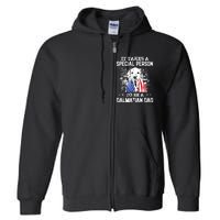 It Takes A Special Person To Be A Dalmatian Dad Full Zip Hoodie