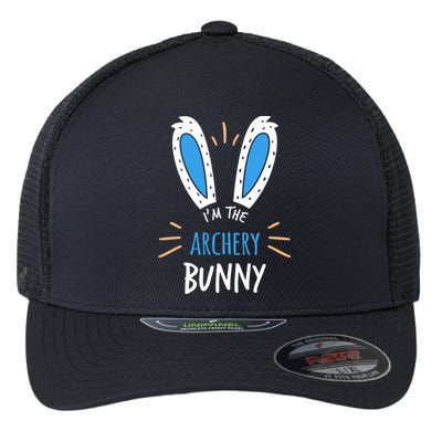 I'm The Archery Bunny Ears Archer Easter Sunday Great Gift Flexfit Unipanel Trucker Cap