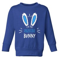 I'm The Argentine Bunny Ears Argentina Easter Sunday Gift Toddler Sweatshirt