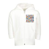 It Takes A Special Person To Hear What A Child Cannot Say Toddler Zip Fleece Hoodie