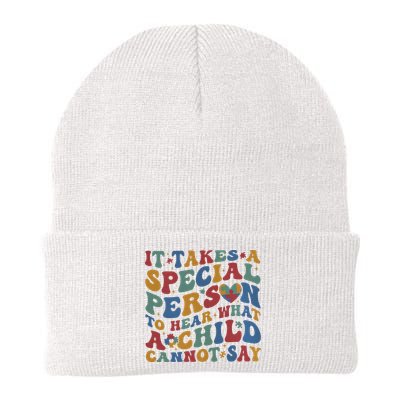 It Takes A Special Person To Hear What A Child Cannot Say Beanie