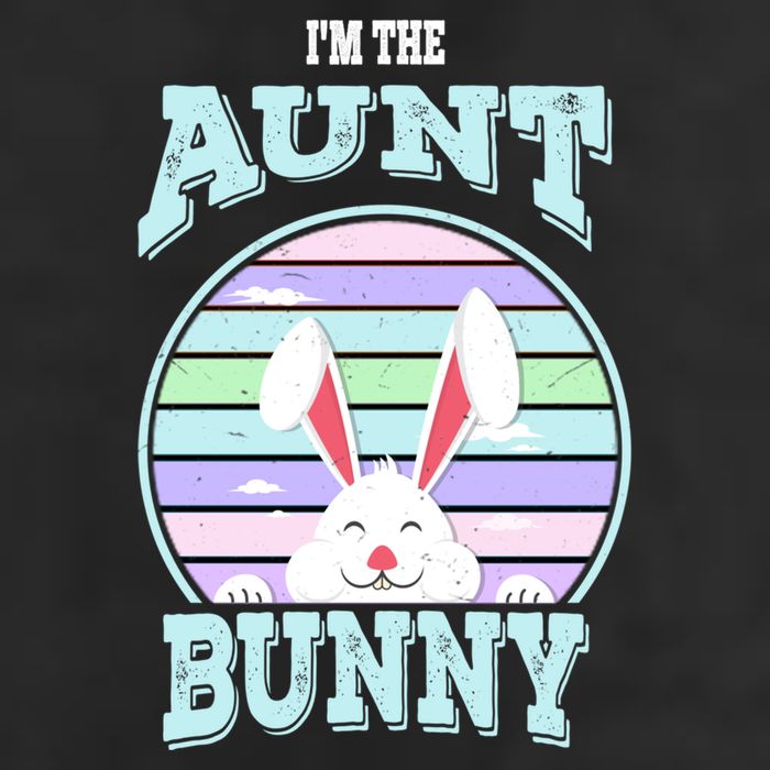 I'm The Aunt Bunny Matching Family Easter Sunday Gift Cool Comfort Performance Bucket Hat