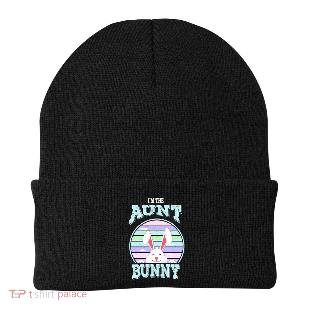 I'm The Aunt Bunny Matching Family Easter Sunday Gift Beanie