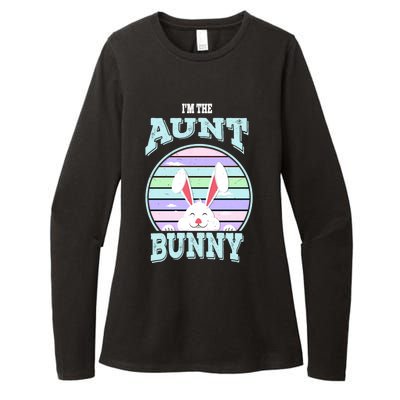 I'm The Aunt Bunny Matching Family Easter Sunday Gift Womens CVC Long Sleeve Shirt