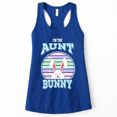 I'm The Aunt Bunny Matching Family Easter Sunday Gift Womens Tank Top