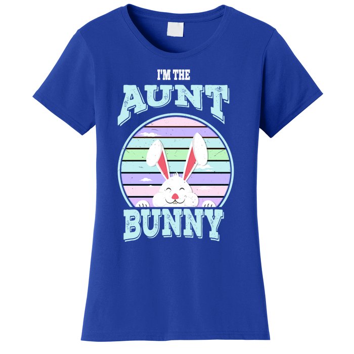 I'm The Aunt Bunny Matching Family Easter Sunday Gift Women's T-Shirt