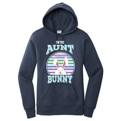 I'm The Aunt Bunny Matching Family Easter Sunday Gift Women's Pullover Hoodie