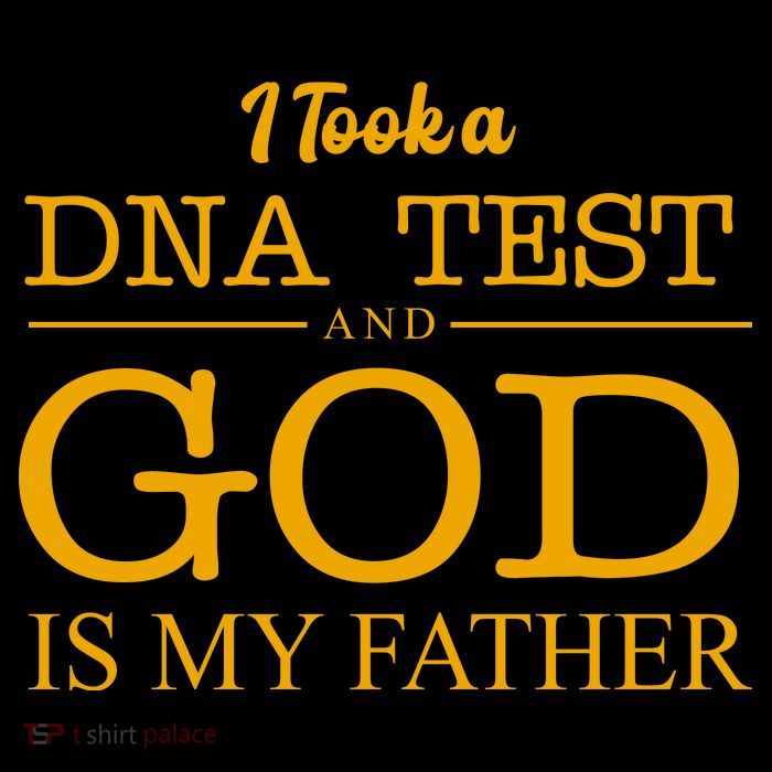 I Took A DNA Test And God Is My Father Impact Tech Backpack