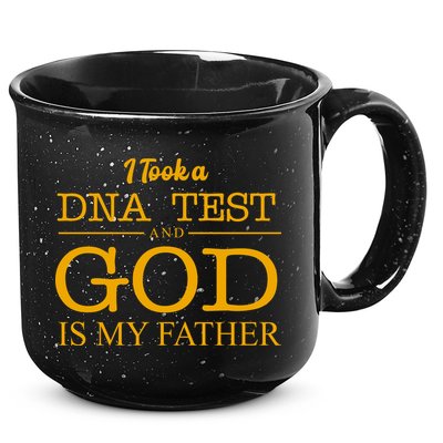 I Took A DNA Test And God Is My Father 15oz Campfire Ceramic Mug