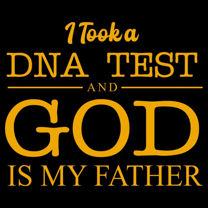 I Took A DNA Test And God Is My Father Premium T-Shirt