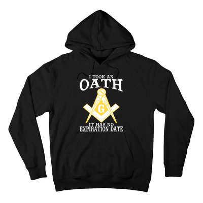 It Took An Oath Freemason Masonic Master Masons Freemasonry Hoodie