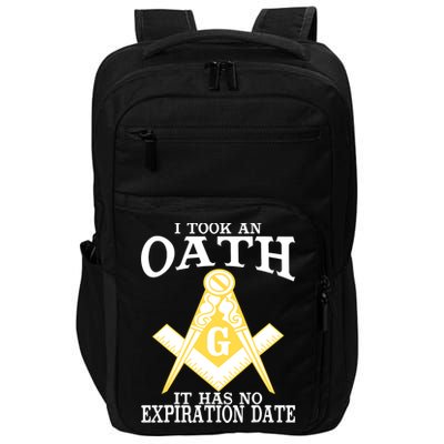 It Took An Oath Freemason Masonic Master Masons Freemasonry Impact Tech Backpack
