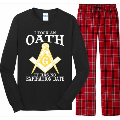 It Took An Oath Freemason Masonic Master Masons Freemasonry Long Sleeve Pajama Set