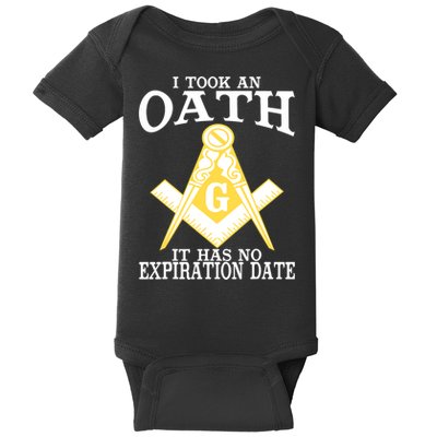 It Took An Oath Freemason Masonic Master Masons Freemasonry Baby Bodysuit
