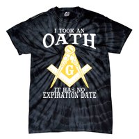 It Took An Oath Freemason Masonic Master Masons Freemasonry Tie-Dye T-Shirt