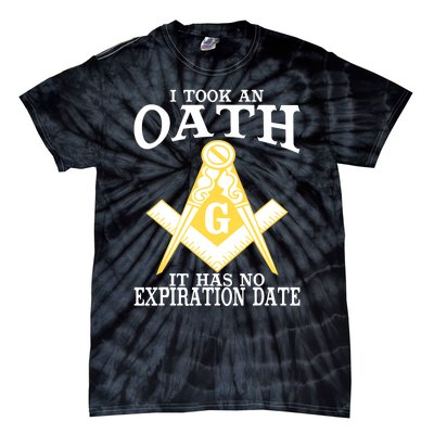 It Took An Oath Freemason Masonic Master Masons Freemasonry Tie-Dye T-Shirt