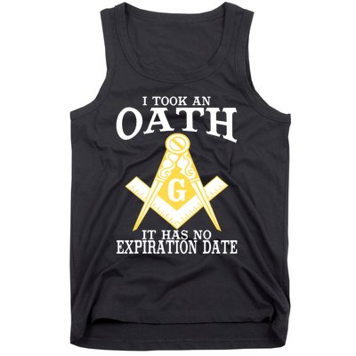 It Took An Oath Freemason Masonic Master Masons Freemasonry Tank Top