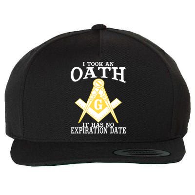 It Took An Oath Freemason Masonic Master Masons Freemasonry Wool Snapback Cap