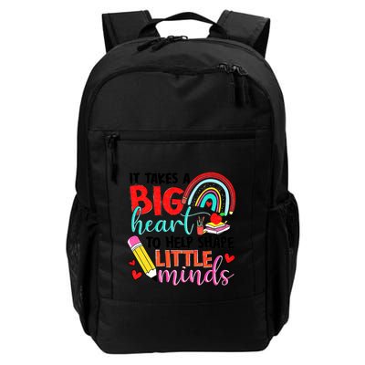 It Takes A Big Heart To Help Shape Little Minds Daily Commute Backpack