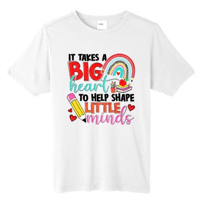 It Takes A Big Heart To Help Shape Little Minds Tall Fusion ChromaSoft Performance T-Shirt