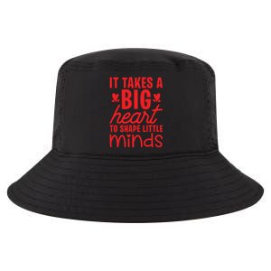 It Takes A Big Heart To Shape Little Minds Teacher Valentine Gift Cool Comfort Performance Bucket Hat