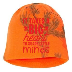 It Takes A Big Heart To Shape Little Minds Teacher Valentine Gift Kati - Camo Knit Beanie