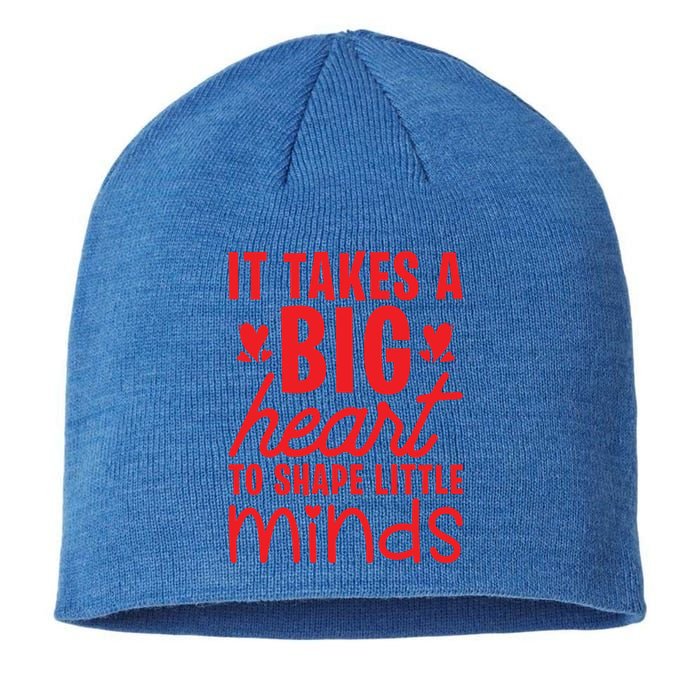 It Takes A Big Heart To Shape Little Minds Teacher Valentine Gift Sustainable Beanie