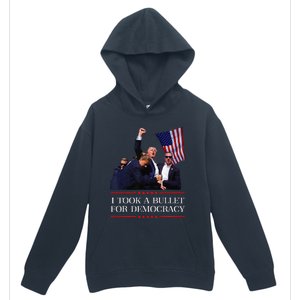 I Took A Bullet For Democracy Expresident Saying Election Urban Pullover Hoodie