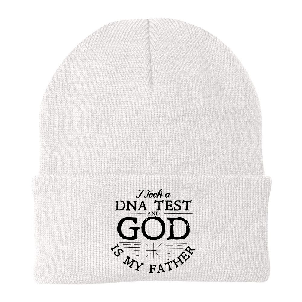 I Took A Dna Test God Is My Father Jesus Christian Beanie