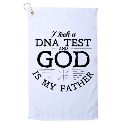 I Took A Dna Test God Is My Father Jesus Christian Golf Towel