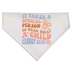 It Takes A Special Person To Hear What A Cannot Say Gift USA-Made Doggie Bandana