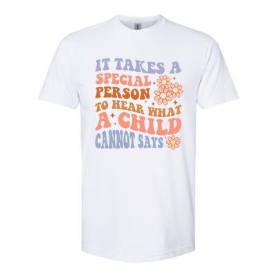 It Takes A Special Person To Hear What A Cannot Say Gift Softstyle CVC T-Shirt