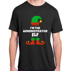 IM The Administrator Elf Family Pajama Christmas Admin Adult ChromaSoft Performance T-Shirt