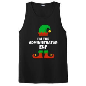 IM The Administrator Elf Family Pajama Christmas Admin PosiCharge Competitor Tank