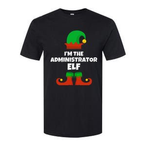 IM The Administrator Elf Family Pajama Christmas Admin Softstyle CVC T-Shirt