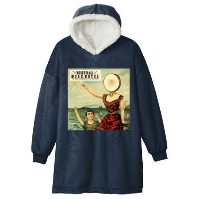 In The Aeroplane Over The Sea Neutral Milk Hotel Hooded Wearable Blanket