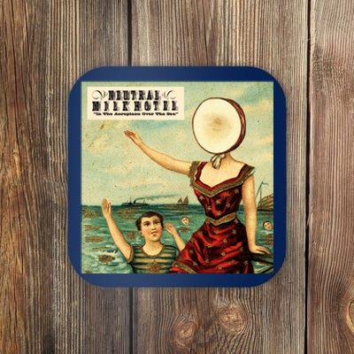 In The Aeroplane Over The Sea Neutral Milk Hotel Coaster