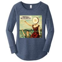 In The Aeroplane Over The Sea Neutral Milk Hotel Women's Perfect Tri Tunic Long Sleeve Shirt