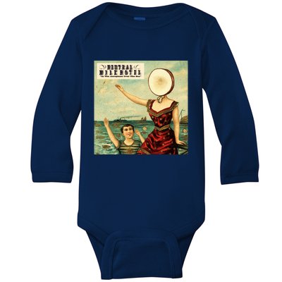 In The Aeroplane Over The Sea Neutral Milk Hotel Baby Long Sleeve Bodysuit