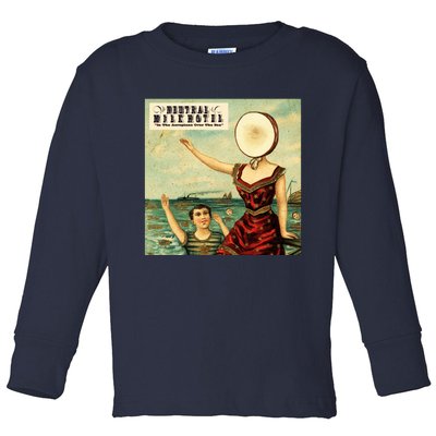 In The Aeroplane Over The Sea Neutral Milk Hotel Toddler Long Sleeve Shirt