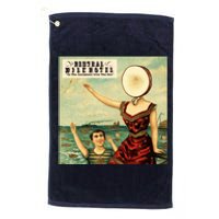 In The Aeroplane Over The Sea Neutral Milk Hotel Platinum Collection Golf Towel