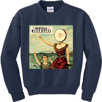 In The Aeroplane Over The Sea Neutral Milk Hotel Kids Sweatshirt