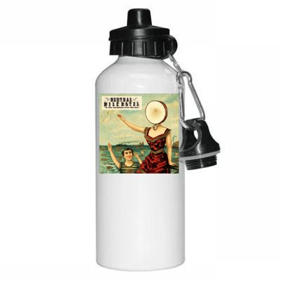 In The Aeroplane Over The Sea Neutral Milk Hotel Aluminum Water Bottle