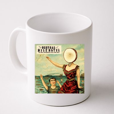 In The Aeroplane Over The Sea Neutral Milk Hotel Coffee Mug