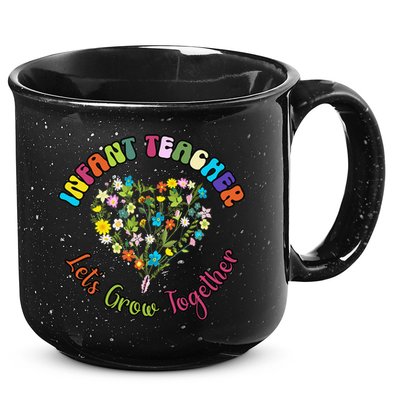 Infant Teacher Appreciation Week Wildflower Floral Women 15oz Campfire Ceramic Mug