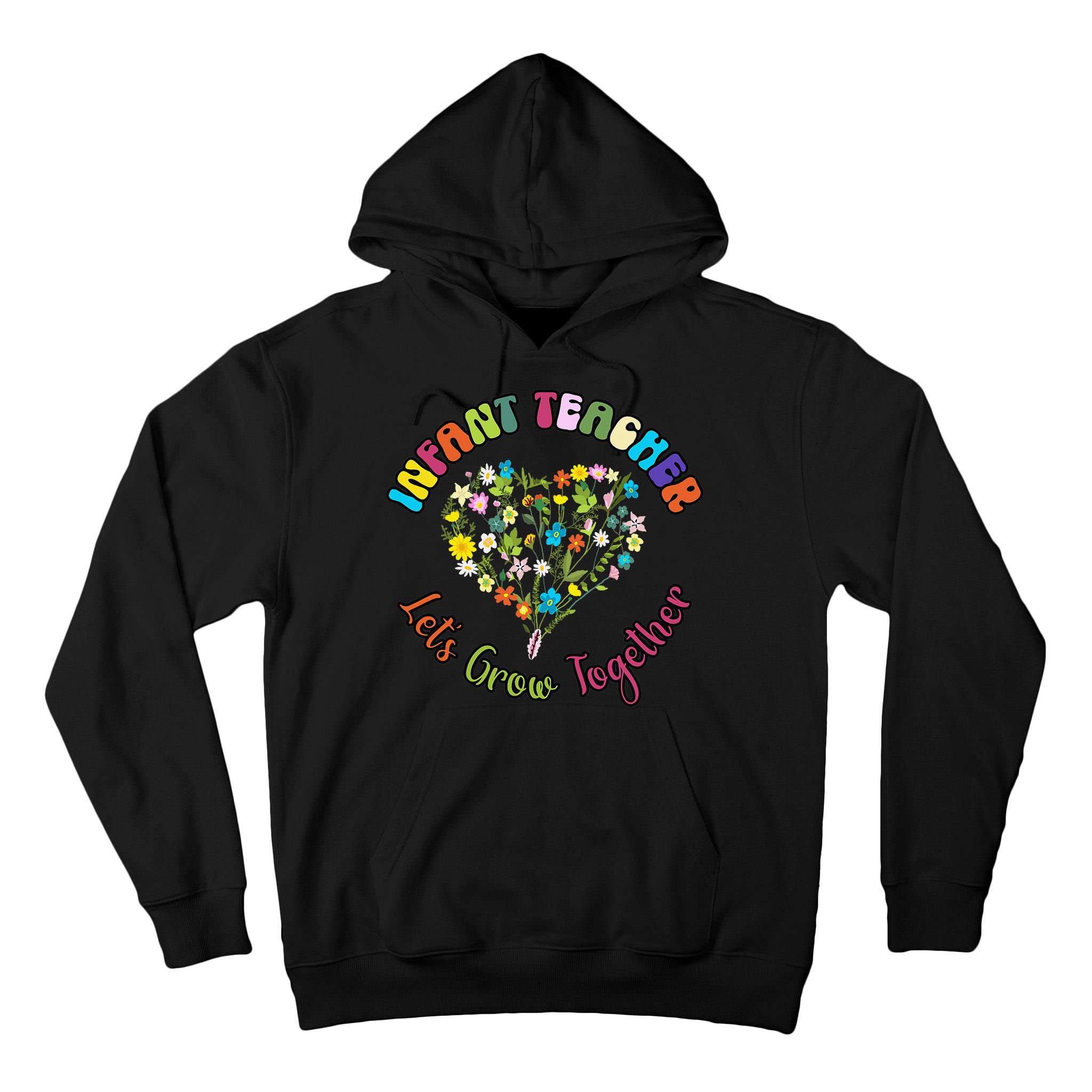 Infant Teacher Appreciation Week Wildflower Floral Women Tall Hoodie