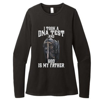 I Took A Dna Test And God Is My Father Womens CVC Long Sleeve Shirt