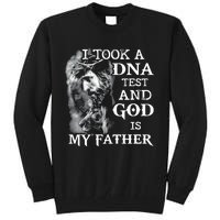 I Took A Dna Test And God Is My Father Tall Sweatshirt